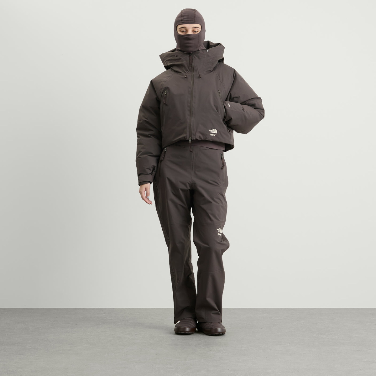 The North Face Women's x SKIMS Dotknit Balaclava in Sk Phoenix