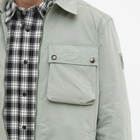 Belstaff Men's Tonal Wayfare Overshirt in Laurel Green