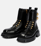 Balmain - Ranger leather boots