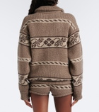Magda Butrym Knitted jacquard wool shorts