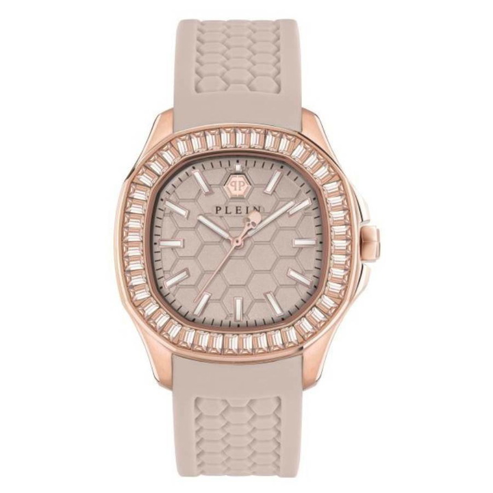 Photo: Philipp Plein Spectre Lady Quartz Crystal Beige Dial Ladies Watch PWTAA0423
