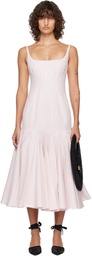 JACQUEMUS Pink 'The Agave' Midi Dress