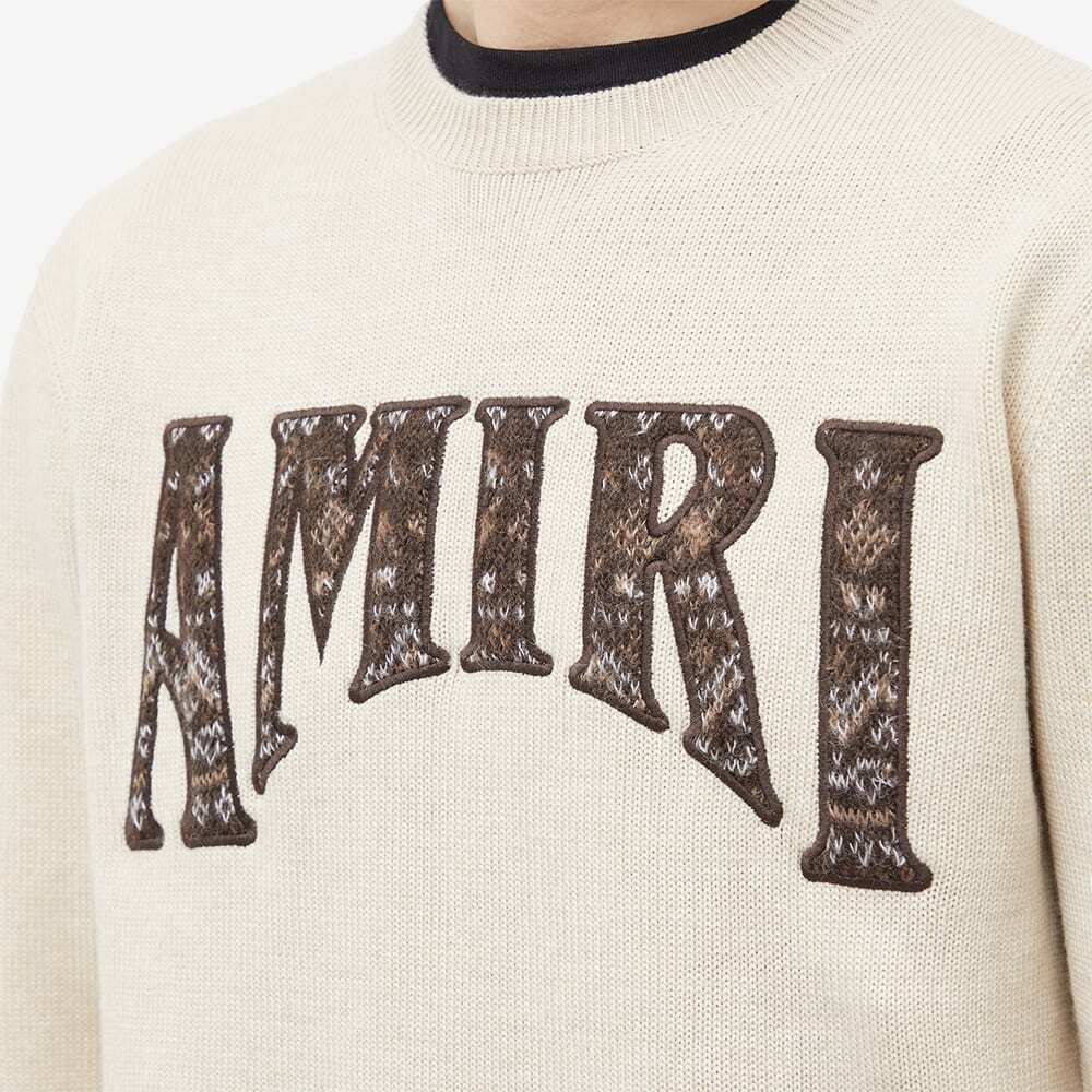 AMIRI EMBROIDERED CREWNECK