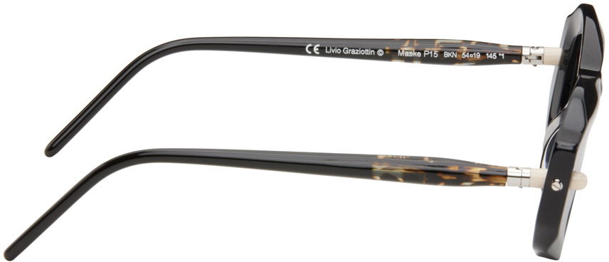 Kuboraum Black & Tortoiseshell P15 Sunglasses