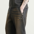 Thug Club Men's Faded Sweatpant in Rust Black