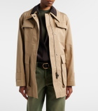 Joseph Shama cotton trench coat