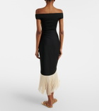 Taller Marmo Romy fringed swimsuit and beach cover-up set