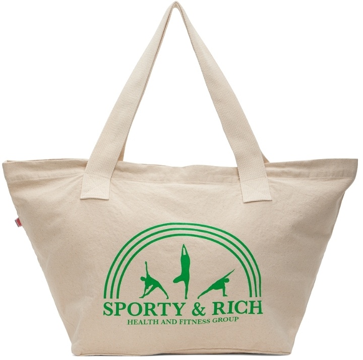 Photo: Sporty & Rich Off-White Fitness Group Tote