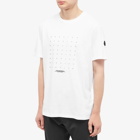 Moncler Men's Grid Logo T-Shirt in White
