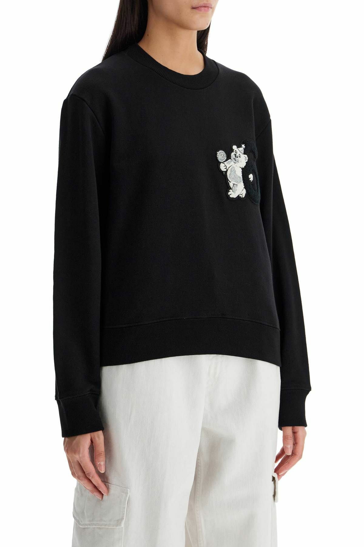 MM6 MAISON MARGIELA party bear sweatshirt Black MM6 Maison