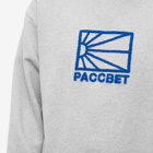 PACCBET Men's Logo Crew Sweat in Grey