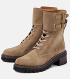 See By Chloé Mallory suede combat boots