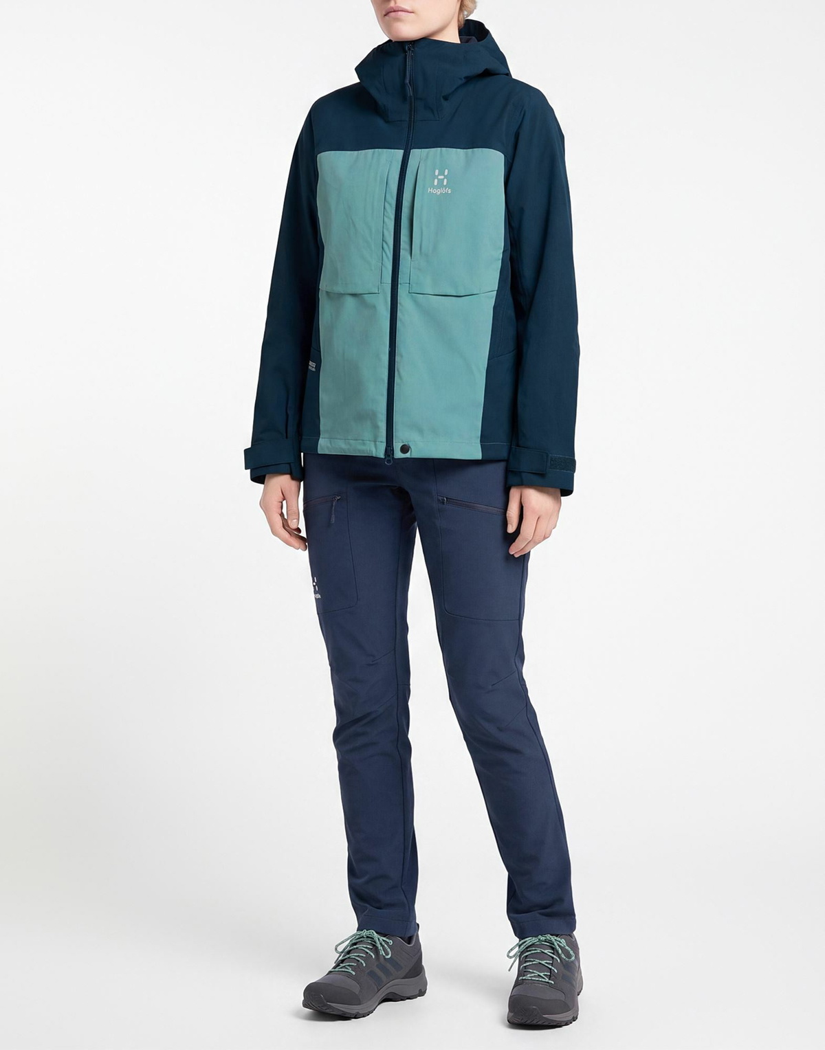 Haglöfs Womens Jacket in Navy