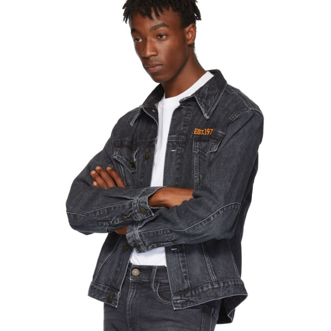 Calvin Klein Jeans Est. 1978 Grey Trucker Jacket Calvin Klein