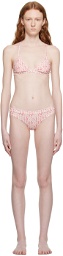 Moncler Pink Cord-Lock Bikini