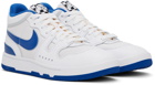 Nike White & Blue Attack Sneakers
