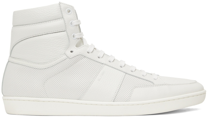 Saint Laurent White Court Classic SL/10H Sneakers Saint Laurent