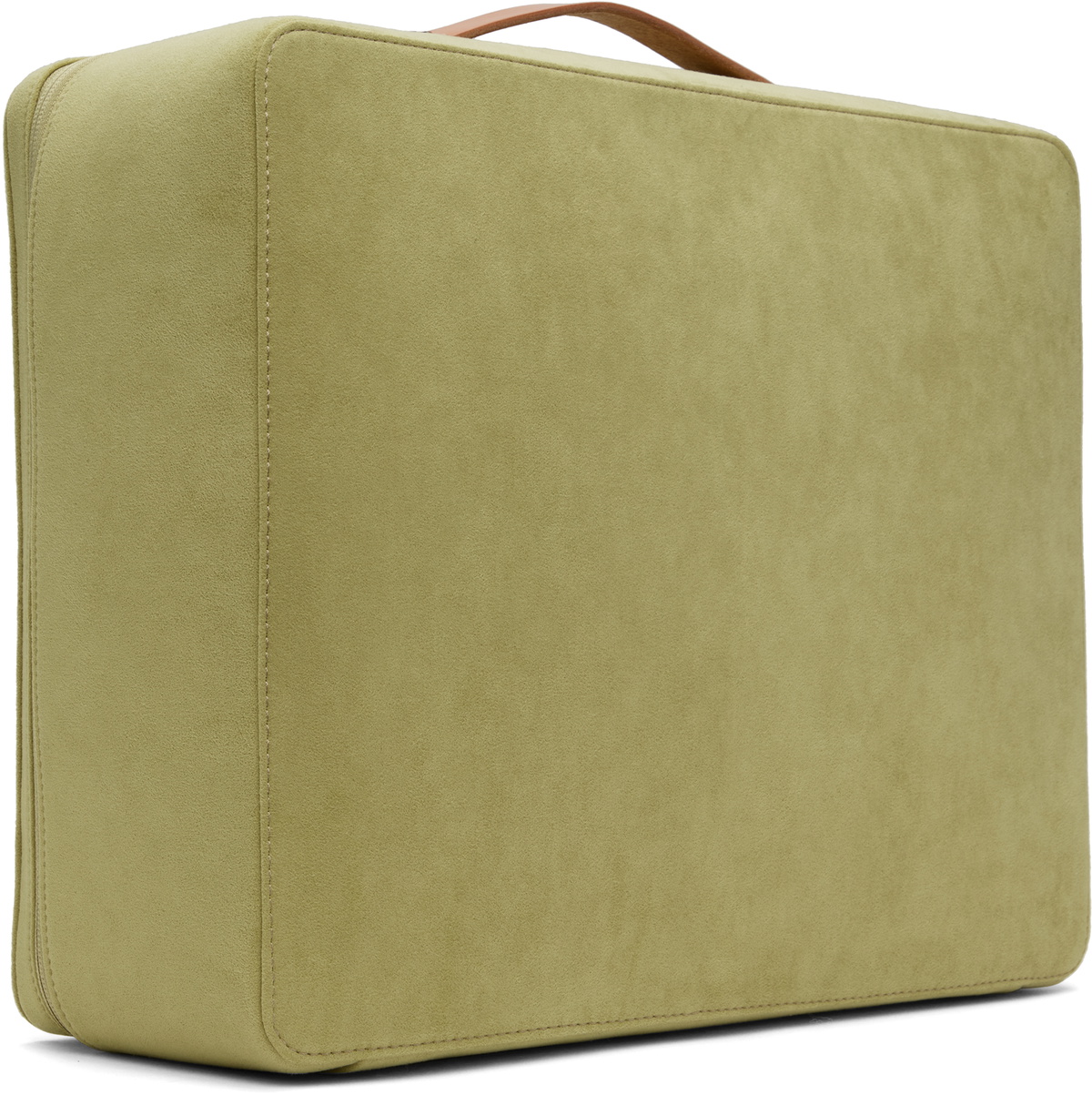 AURALEE Green Big Travel Bag Auralee AURALEE Green Big Travel Bag Auralee