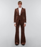 Gucci - Polka-dot velvet vest