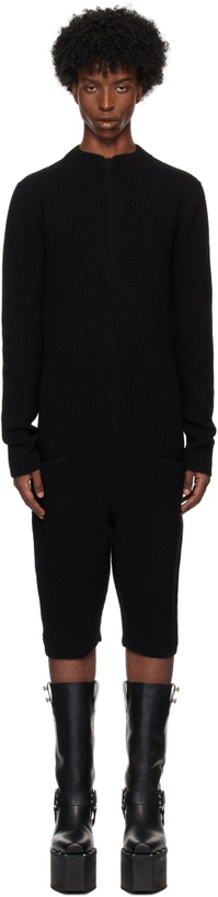 Photo: Rick Owens Black Porterville Headon Jumpsuit