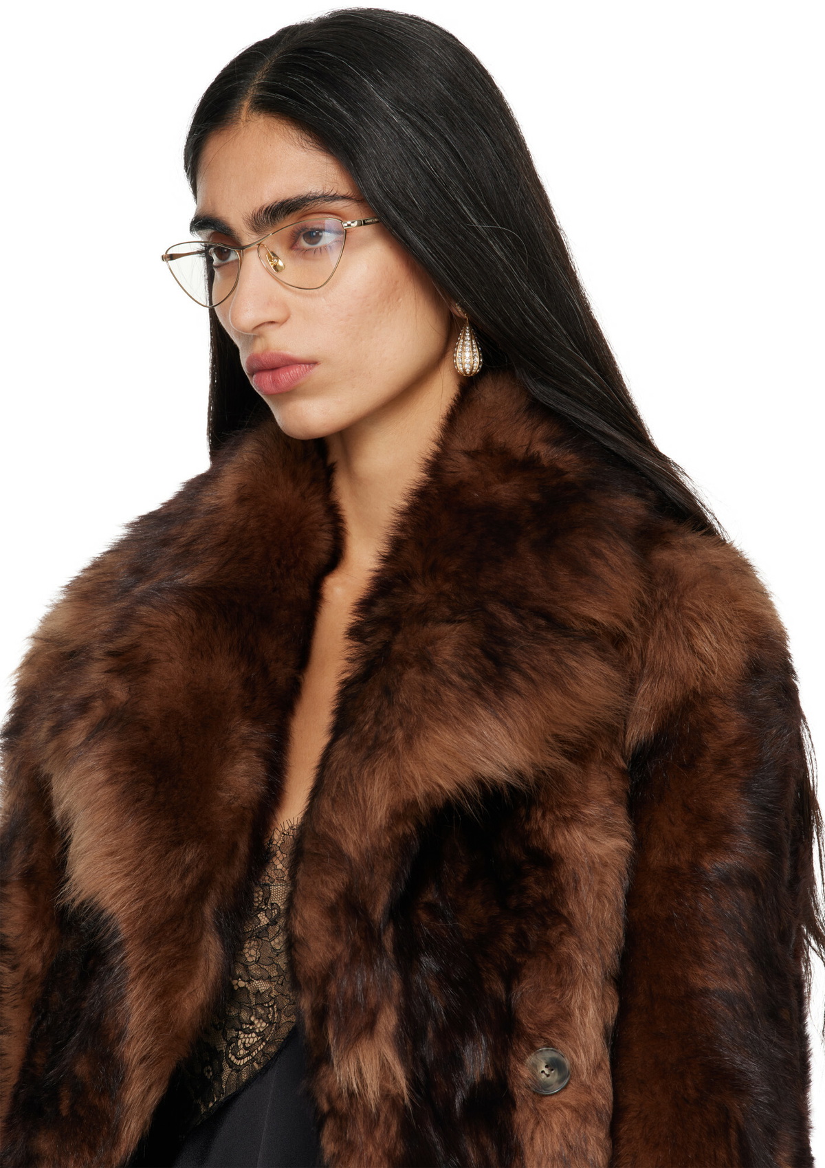 Saint Laurent Gold SL 830 Glasses