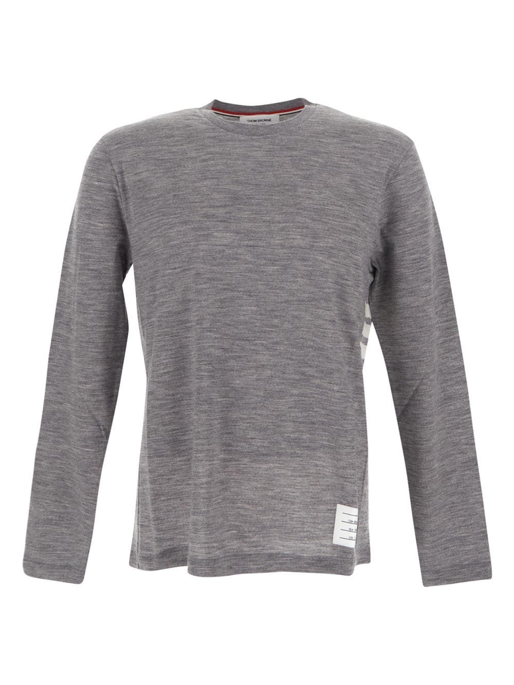 Thom Browne Long Sleeves T Shirt Thom Browne