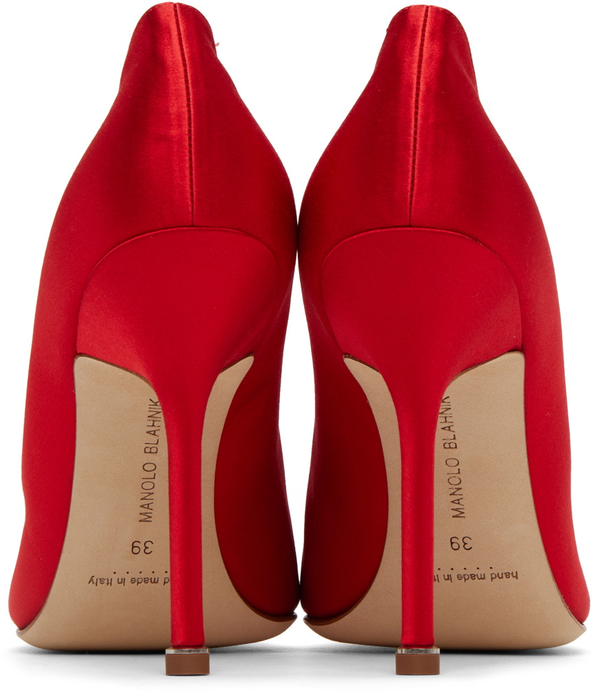 Manolo Blahnik Red Hangisi Heels Manolo Blahnik