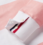 Thom Browne - Striped Cotton Polo Shirt - Men - Pink