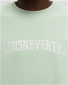 Thisisneverthat Arch Logo Crewneck Green - Mens - Sweatshirts
