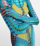 Jean Paul Gaultier Printed hooded jumpsuit