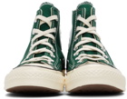 Converse Green Seasonal Color Chuck 70 High Sneakers