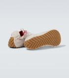 Bottega Veneta Orbit suede-trimmed sneakers
