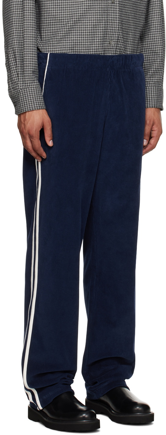 Kenzo Navy Kenzo Paris Striped Sweatpants