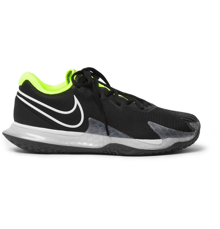 Photo: Nike Tennis - NikeCourt Air Zoom Vapor Cage 4 Rubber and Mesh Tennis Sneakers - Black