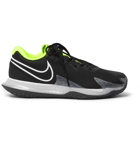 Nike Tennis - NikeCourt Air Zoom Vapor Cage 4 Rubber and Mesh Tennis Sneakers - Black