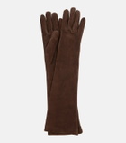 Brunello Cucinelli Suede gloves
