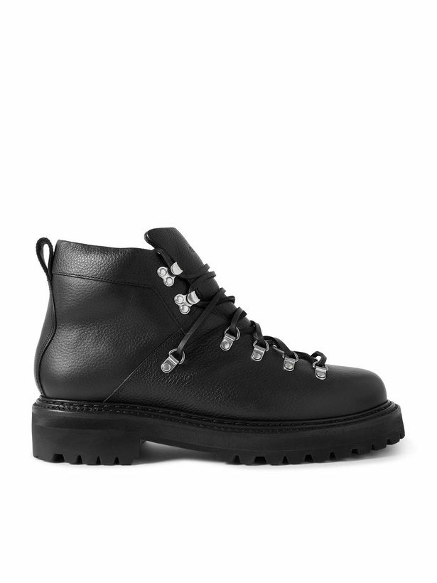 Photo: G.H. BASS - Mason Alpine Full-Grain Leather Lace-Up Boots - Black
