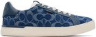 Coach 1941 Blue Lowline Sneakers