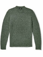 A.P.C. - Lucas Brushed Knitted Sweater - Gray