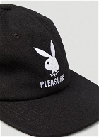 x Playboy Bunny Strapback Baseball Cap in Black