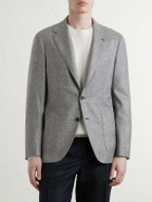 Canali - Prince of Wales Wool Blazer - Gray