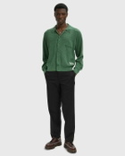 Pigment Dye Long Sleeve Polo Sweater