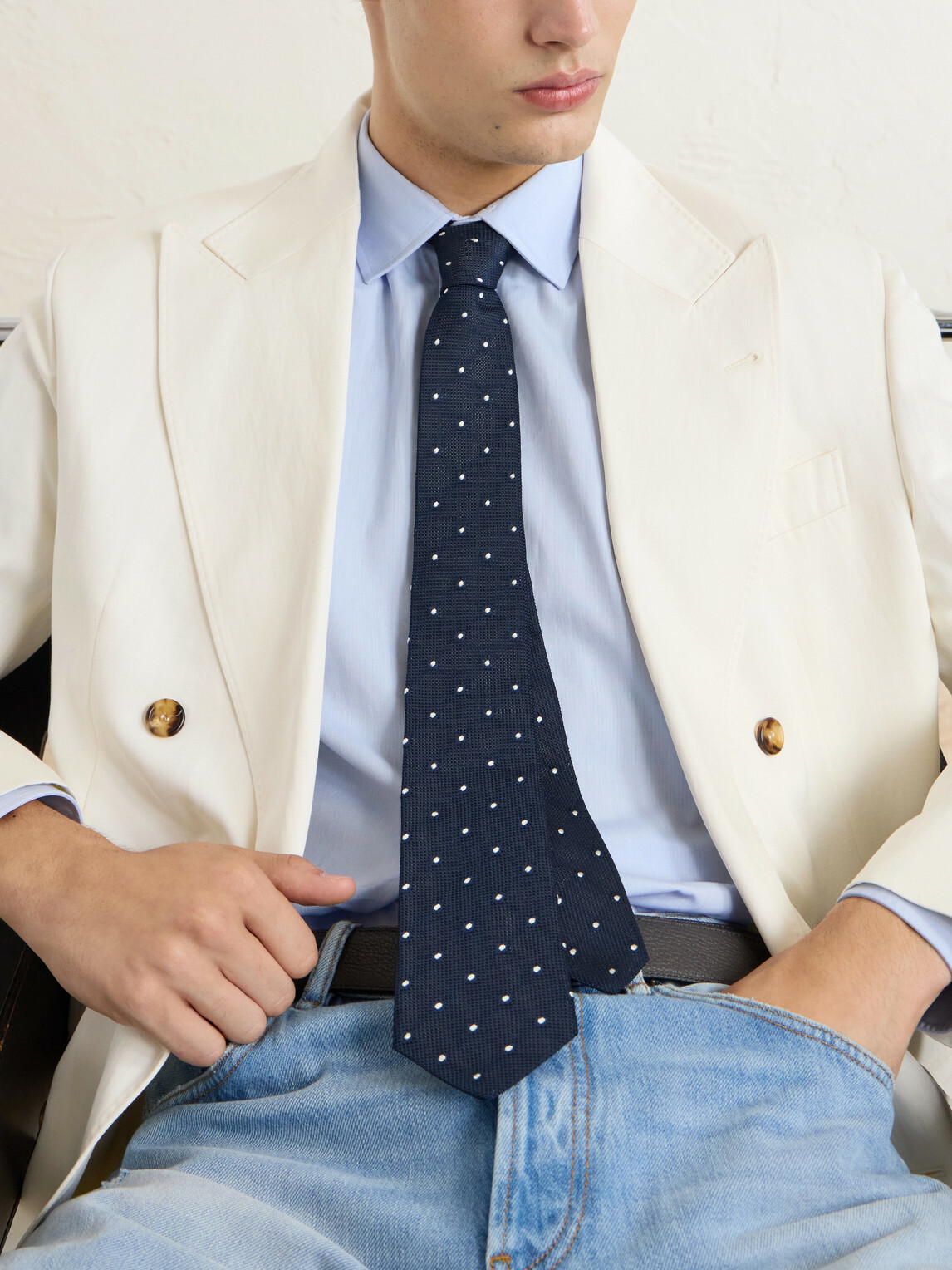 Paul Smith - 8cm Polka-Dot Silk Tie