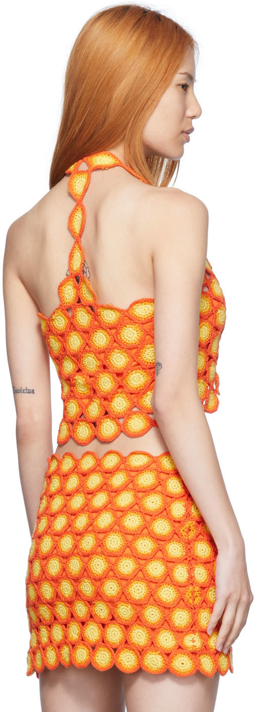 Simon Miller Orange Rummie Tank Top Simon Miller