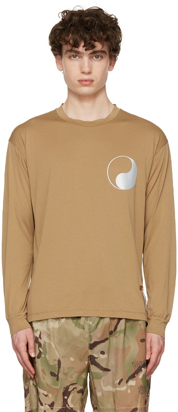 Photo: Our Legacy SSENSE Exclusive Brown Our Legacy WORKSHOP Satisfy Edition Long Sleeve T-Shirt