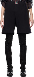 SC103 Black Lunge Shorts