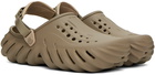 Crocs Khaki Echo Clogs