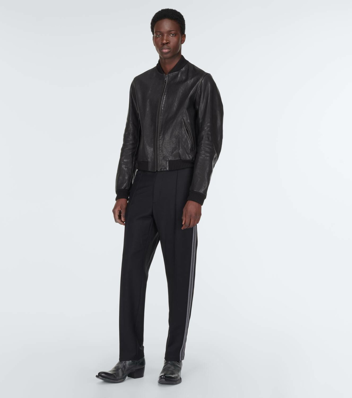 Prada Bomber leather jacket