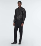 Prada Bomber leather jacket