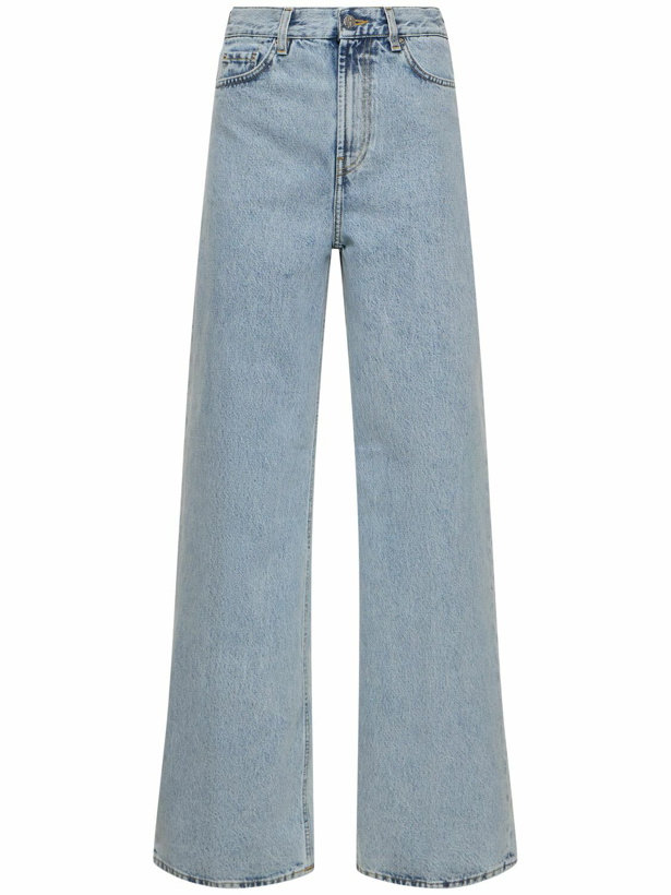 Photo: TOTEME Organic Denim Wide Jeans